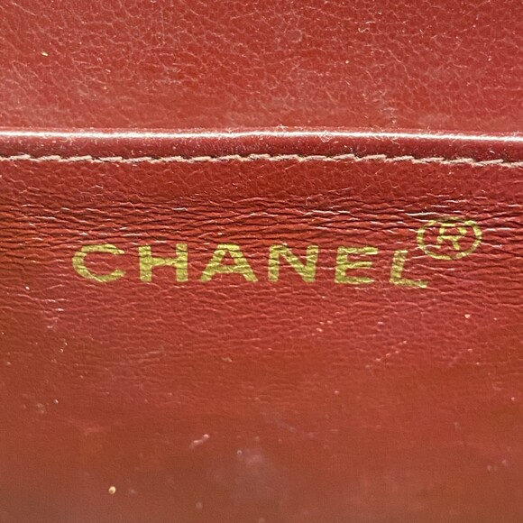 Chanel Shoulder Bag, Large Matelasse, Double Chain, Lambskin, Black, Women's - Picture 5 of 16